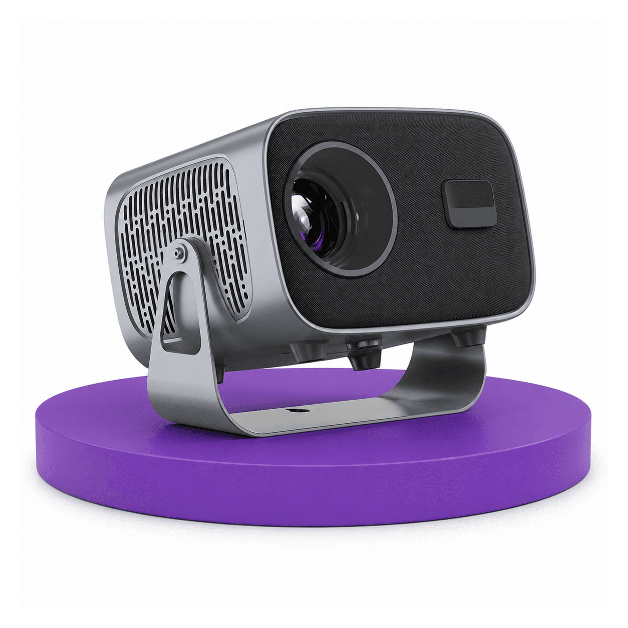 GIZMORAC Smart Projector 1280P with Android 13, Auto Focus, LED Lumens 8100 ANSI Lumens 1200, 4K Supported, WiFi 2.4G/5G & Bluetooth 5.2, Portable Home Theatre Projector for Mobile, Laptop, Fire Stick