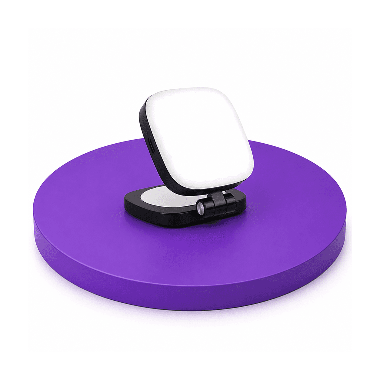 GIZMORAC Magnetic Selfie Light Compatible with iPhone Magsafe, 360° LED Selfie Ring Fill Light with Sticky Ring for Selfies, Photography, Zoom Calls and Video Conferencing (Black)