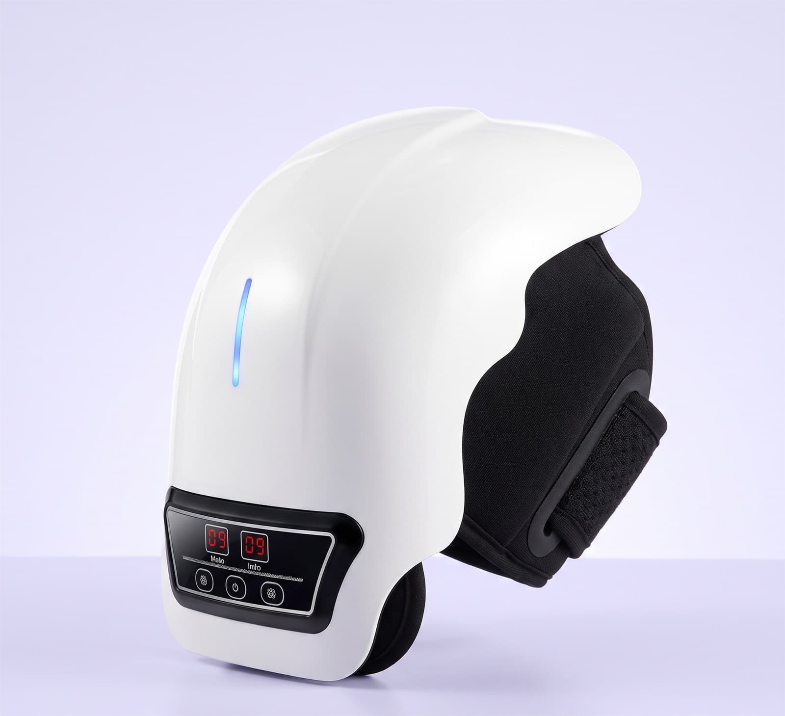 Knee Massager for Joint Pain Relief with Heat, Rechargeable Red Light Vibration Knee Arthritis Massage Physiotherapy Machine for Women, Elder Age, Men