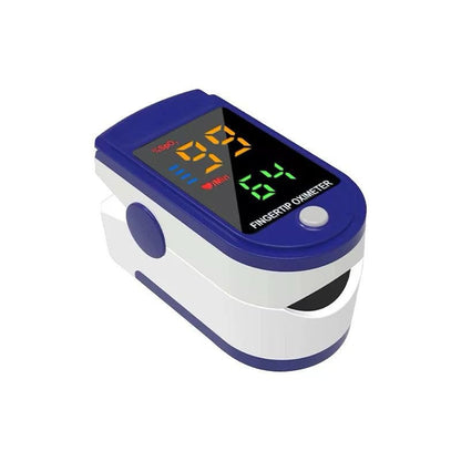 Pulse Oximeter with LED Display Accurate SpO2 & Pulse Rate Monitor Fast Reading For Adults & Kids Home & Travel Use