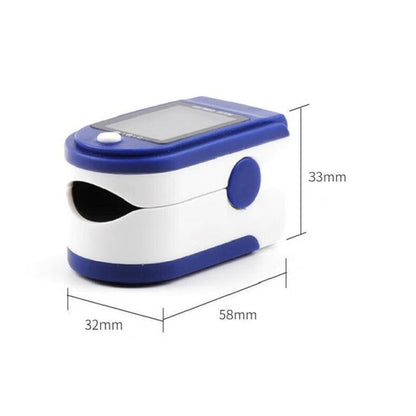 Pulse Oximeter with LED Display Accurate SpO2 & Pulse Rate Monitor Fast Reading For Adults & Kids Home & Travel Use