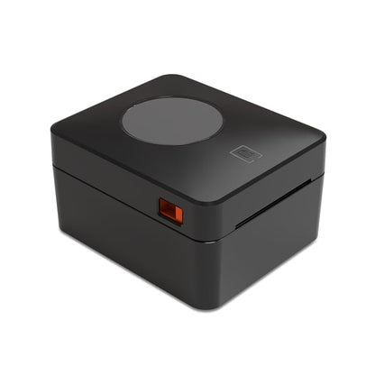 Thermal Label Printer Bluetooth & USB with Inbuilt Paper Holder, Supports 4X6 and below thermal Labels, 203Dpi, 152mm/s Speed, Print from Mobile & Laptop, Connect Windows, Mac (1Year Warranty) Black