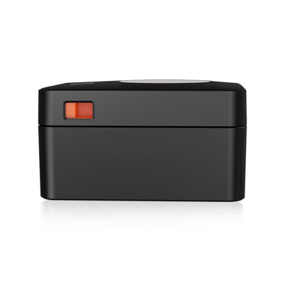 Thermal Label Printer Bluetooth & USB with Inbuilt Paper Holder, Supports 4X6 and below thermal Labels, 203Dpi, 152mm/s Speed, Print from Mobile & Laptop, Connect Windows, Mac (1Year Warranty) Black