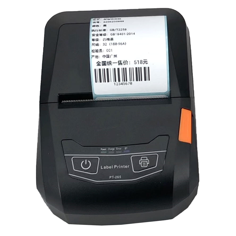 Thermal Label Printer with Bluetooth & USB, Supports 2x1 thermal barcode Labels, 203 DPI, Print from Mobile & Laptop, Compatible with Windows, 1Year Warranty (Thermal Printer 2X1)